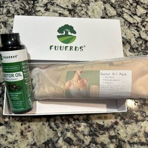 FUUERDS Castor Oil Pack with Organic Castor Oil